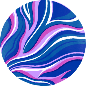 Risograph Outer Space Birthday Planet